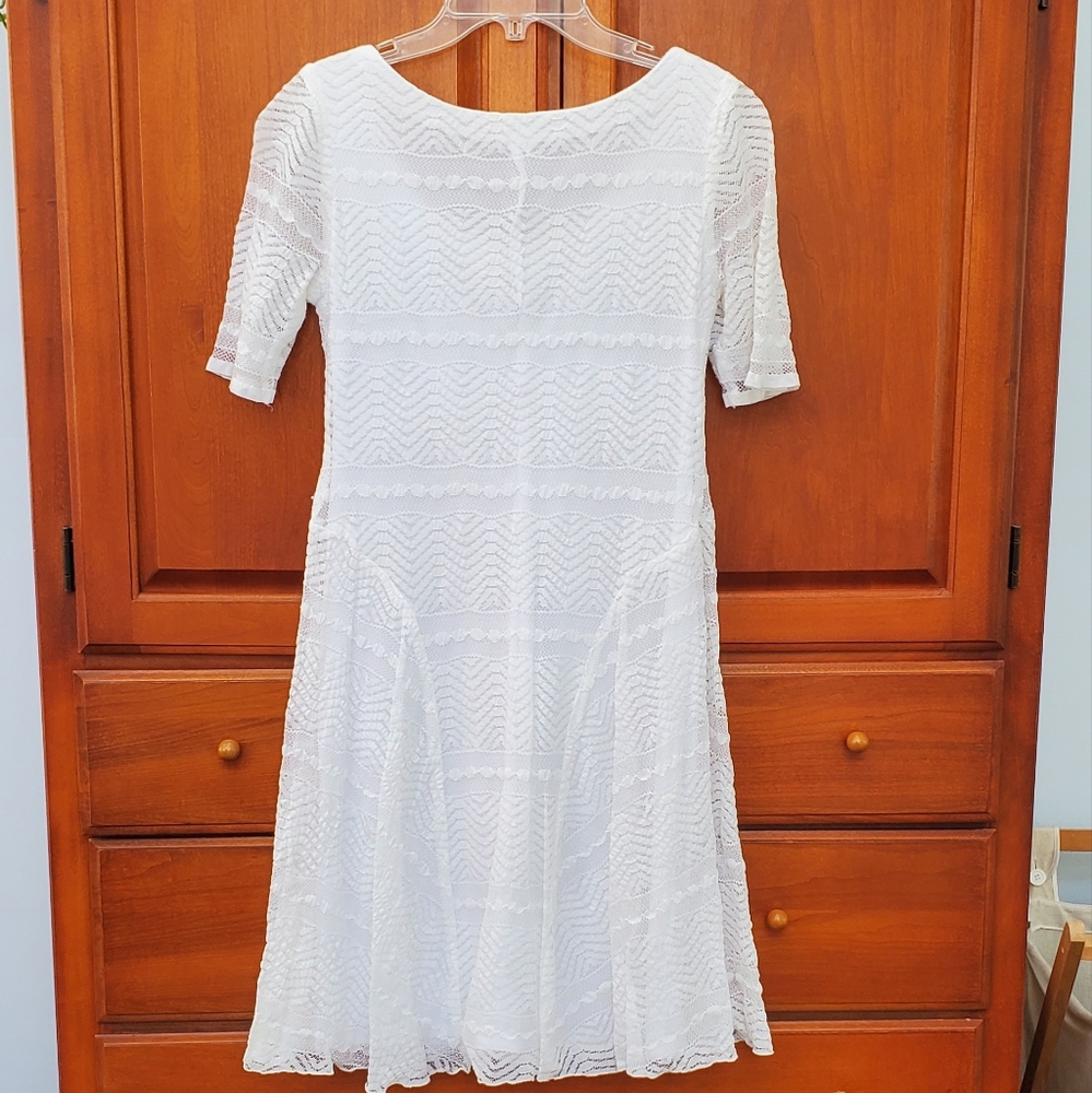 Westport Petite Lace Midi Dress, XS - Picture 2 of 6